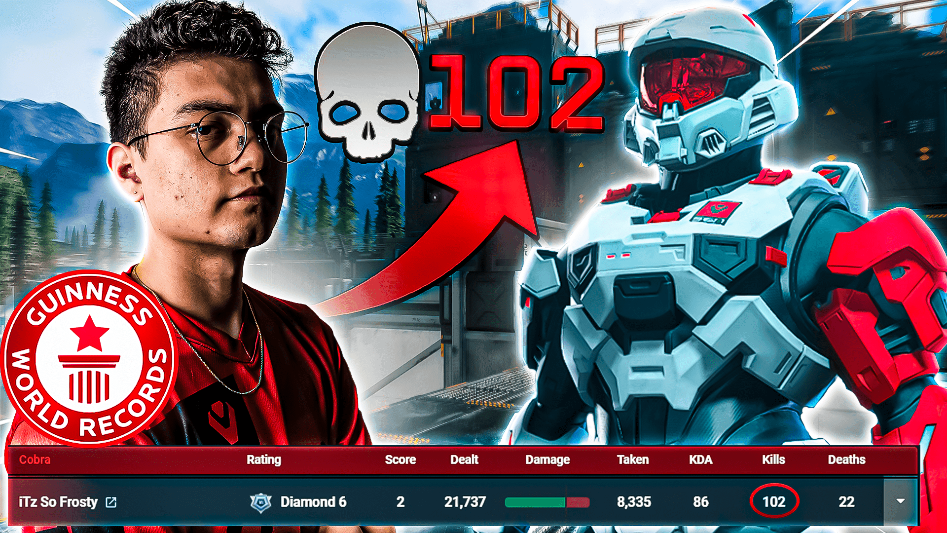Thumbnail for Frosty: Guinness World Records 102 kills